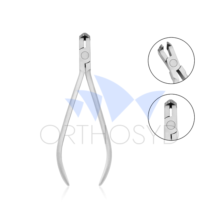 Mini Head Distal End Cutter, Safety Hold With Long Handle 14cm